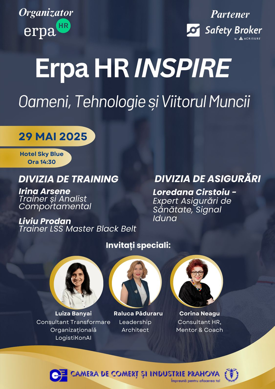Erpa HR INSPIRE – Oameni, Tehnologie și Viitorul Muncii